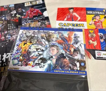 CAPCOM 배구 토트백 달력 클리어 파일