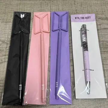 BTS 팝업 스토어 볼펜 세트
