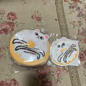 스키즈 지니렛 도넛 파우치 & 코스터 세트