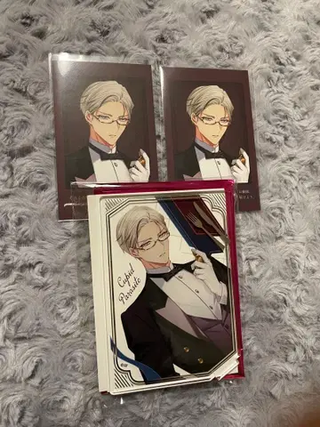 오토마 큐피파라 쉘비 아크릴 스탠드 포토 카드 세트