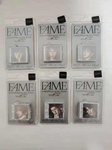 RIIZE Fame Smini ver. 미개봉 새상품 6개 세트