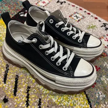 컨버스 올스타 블랙 통굽 스니커즈