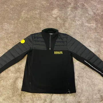 MARK & LONA 하프 지퍼 자켓 블랙 사이즈 46