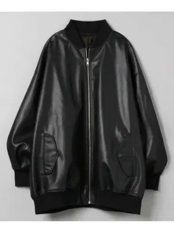 [ JEANASIS ] 리버서블 자켓 플리스 가죽