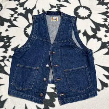 Wrangler 데님 슬리브리스 베스트 M