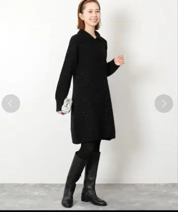 니트 원피스 SLOBE IENA L 사이즈 정도