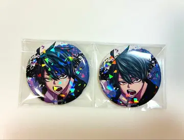 도원암귀 트레이딩 홀로그램 캔뱃지 메이드 이치노세 시키