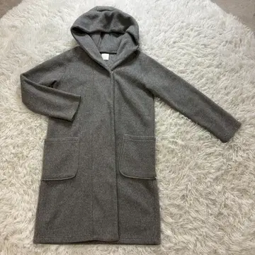 DRESKIP 후디 롱 코트