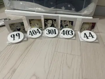 캐릭터 핀 배지 세트 99 404 301 403 44