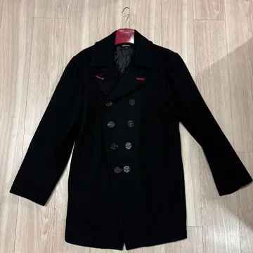 Buffalo bobs P 코트 앵커 버튼 블랙 남성용 1 S 상당