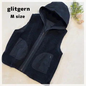 [그릿츠] 후드 부착 보아 베스트 M 블랙 아웃도어 레저