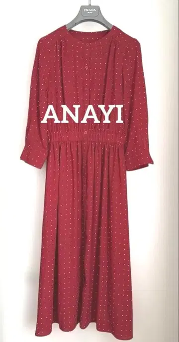 빨간색 긴팔 원피스 사이즈 36