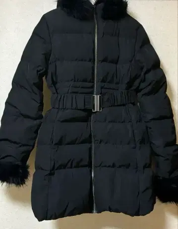 리젝시 후드 부착 다운 코트 S 사이즈