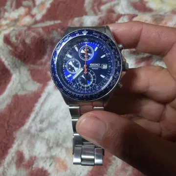 SEIKO 플라이트 마스터 크로노그래프 7T92 (가동품)