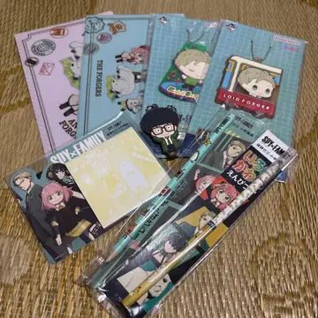 SPY x FAMILY 캐릭터 굿즈 세트