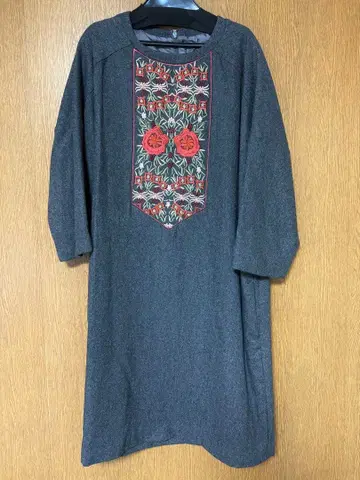 레어! BEARDSLEY 비어즐리 자수 원피스