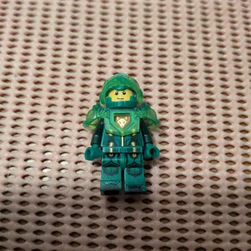 LEGO 그린 컬러 피규어 투명 헬멧