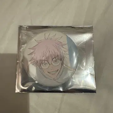 애니메이션 주술회전전 회옥옥절 원화 캔뱃지 고죠 사토루