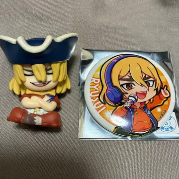 Dr.STONE DeNA 캔뱃지 류스이 어깨 쿵 Fig. 피규어