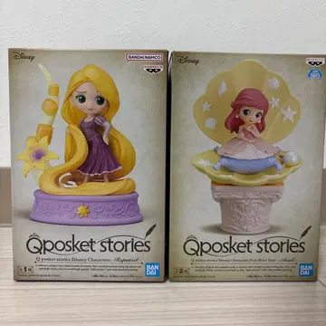 Qposket stories 피규어 세트 라푼젤 아리엘
