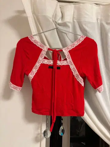 epine lace rib 2way top