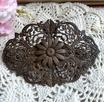 이맥 빈티지 머리핀 메탈 레이스 프랑스 헤어 액세서리