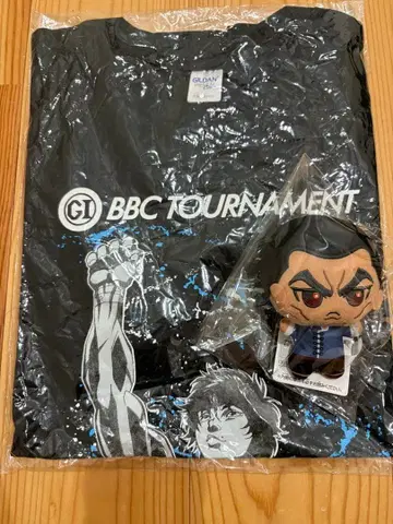 바키 한정판 콜라보 T셔츠 SD 인형 세트