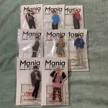 Snow Man mania 아크릴 스탠드 8인 세트