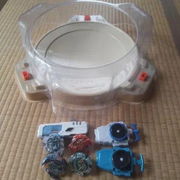 베이블레이드 세트 배틀 스타디움 베이 로거 스트링 런처