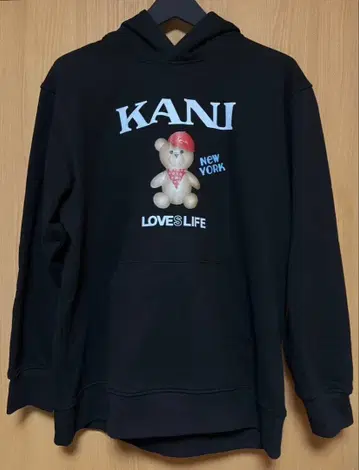 KANI 곰 디자인 후드티 XL 사이즈