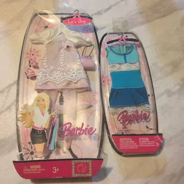 Let's Shop 바비 옷 갈아입기 드레스 세트 헤이세이 레트로