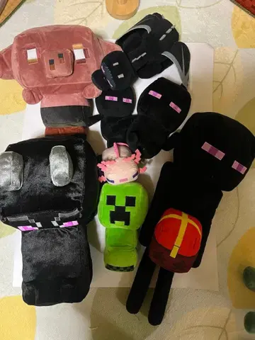 마인크래프트 봉제 인형 묶음 판매