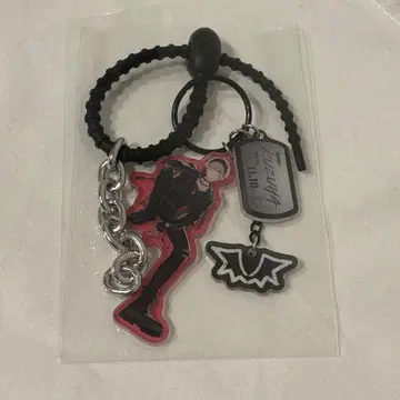 쿠로노와 7주년 쿠츠하 체인 스트랩