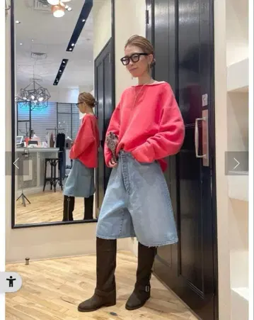 [ GEMINI ] DENIM 하프 팬츠