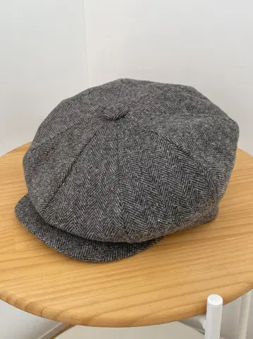 NEW YORK HAT BigApple 헌팅 캡 헤링본 트위드