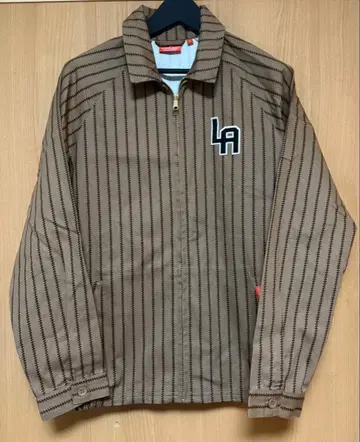 Cookman LA 로고 스트라이프 자켓 L 사이즈