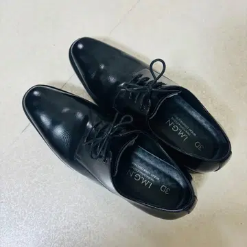 I.M.G.N 3D 비즈니스 슈즈 블랙 가죽 신발