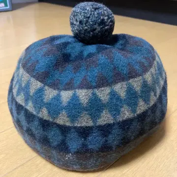 top knot 울 베레모 폼폼 포함
