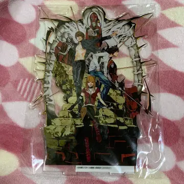 데스노트 럭키 캔뱃지 복권 아크릴 스탠드 야가미 라이토 & L & 미사