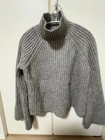 FREAK'S STORE 그레이 터틀넥 스웨터