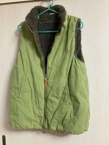 WORK-TEX 그린 퀼팅 베스트