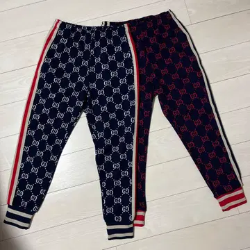 GG 로고 프린트 조거 팬츠