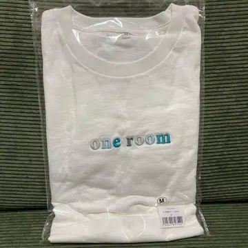 새상품 back number one room 3D 자수 로고 롱 T셔츠