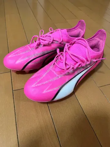 Puma 축구화 핑크 울트라 25.5cm
