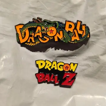 드래곤볼 로고 핀배지