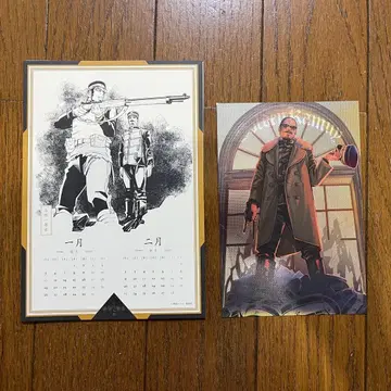 골든 카무이 츠루미 토시로의 숙원 특전 탁상 달력