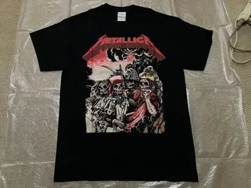 METALLICA 2013 일본 한정판 아시아 투어 T셔츠 블랙 M
