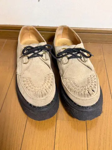 GEORGE COX 스웨이드 러버 솔/UK8/베이지/3583