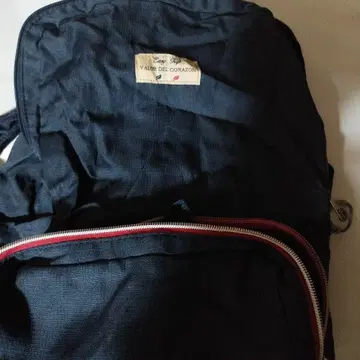 VALOR DEL CORAZON 컴팩트 수납 네이비 백팩 중고