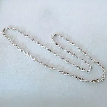 NEW 터키산 남성용 실버 925 체인 목걸이